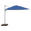 blue commercial beach umbrella