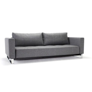 king size sofa bed gray arms