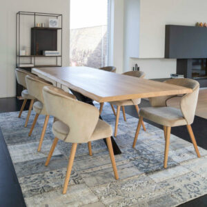 fay cutout back dining chairs