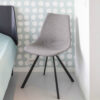 light gray customizable chair
