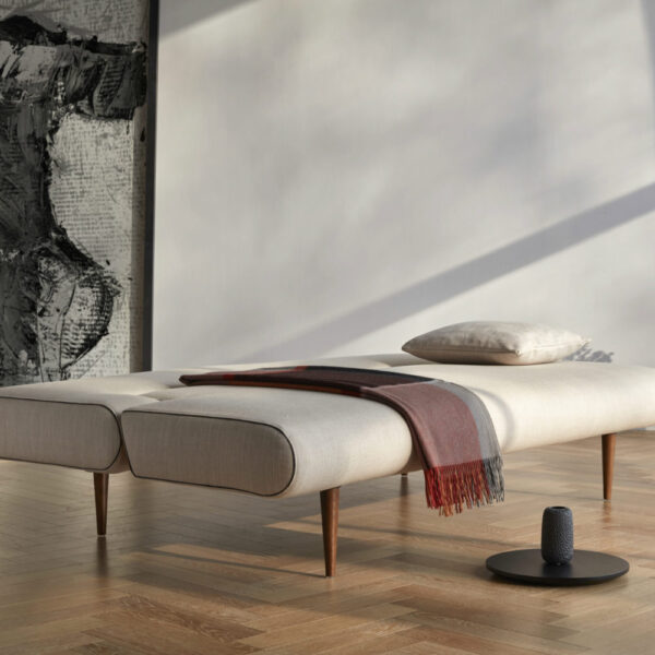 natural cream compact sofa bed