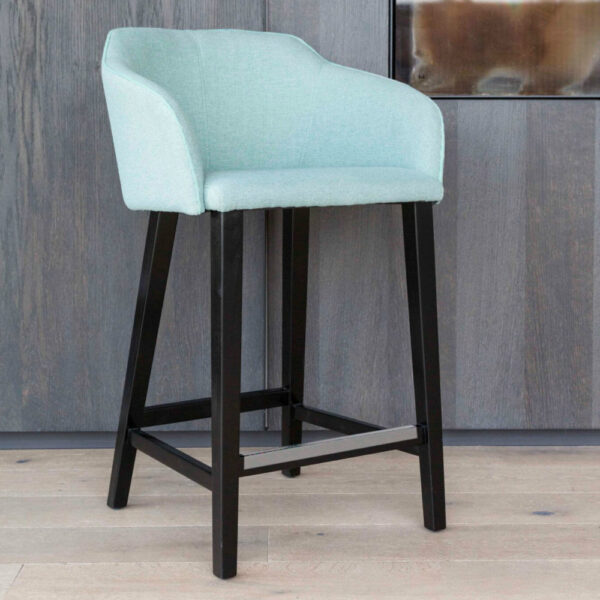 amor mint black counter-chair