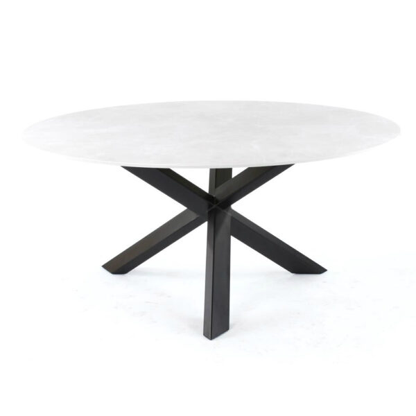 round ceramic dining table